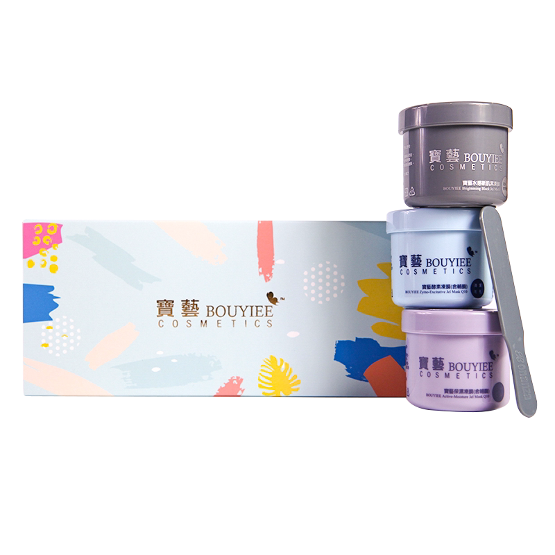 台湾bouyiee /宝艺套盒装保湿冻膜 bouyiee宝艺涂抹面膜