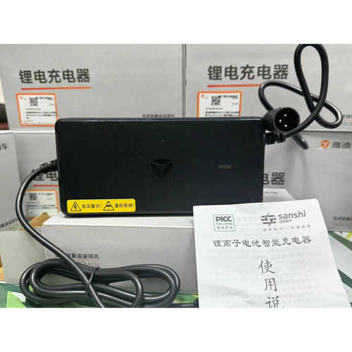 雅迪原装电动车充电器48V2A3A原厂原装12AH20AH锂电池充电器 - 图1