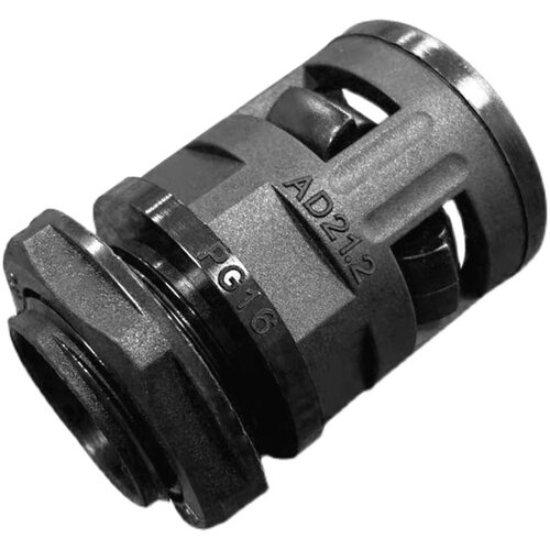 厚旭扬升波纹管接头PA塑料线管配件快速防水尼龙穿线软管螺纹锁母 - 图3