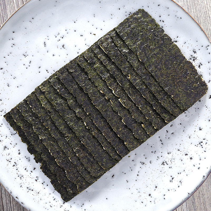 鲜呆这芝麻夹心脆即食宝宝休闲海苔 鲜呆这海苔系列