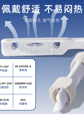 手指骨折扭伤固定护指套关节变形肿大弯曲矫正器夹板肌腱断裂支具