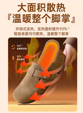 艾草自发热鞋垫女暖足贴暖宝宝神器保暖脚底冬季10小时自加热脚垫