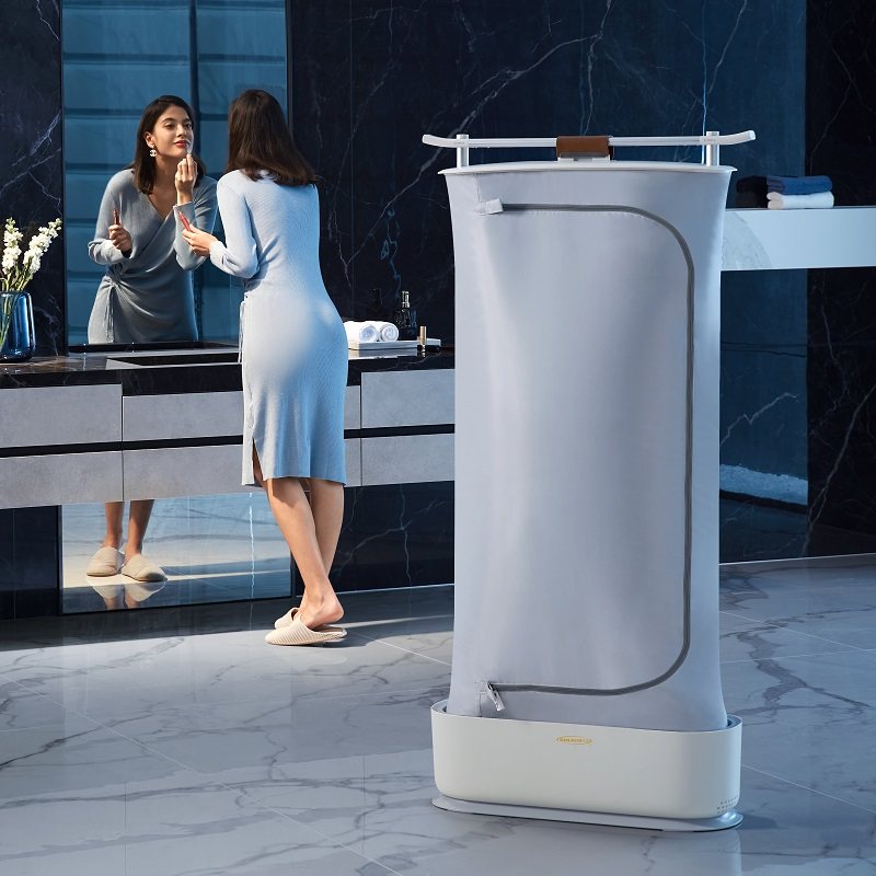 舒乐氏家用蒸汽消毒全自动挂烫机 soleusair挂烫机