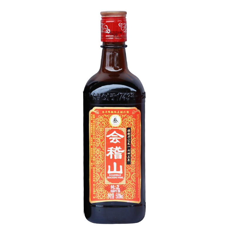 会稽山浙江绍兴黄酒纯正三年花雕酒500ml*12瓶装加饭酒3年陈老酒-图3