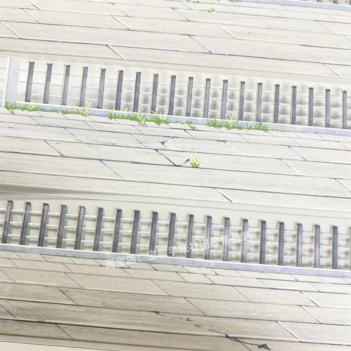 手帐分装胶带y65防护栏四zero交通道路古风PET素材账流麻贴纸咕卡 - 图0