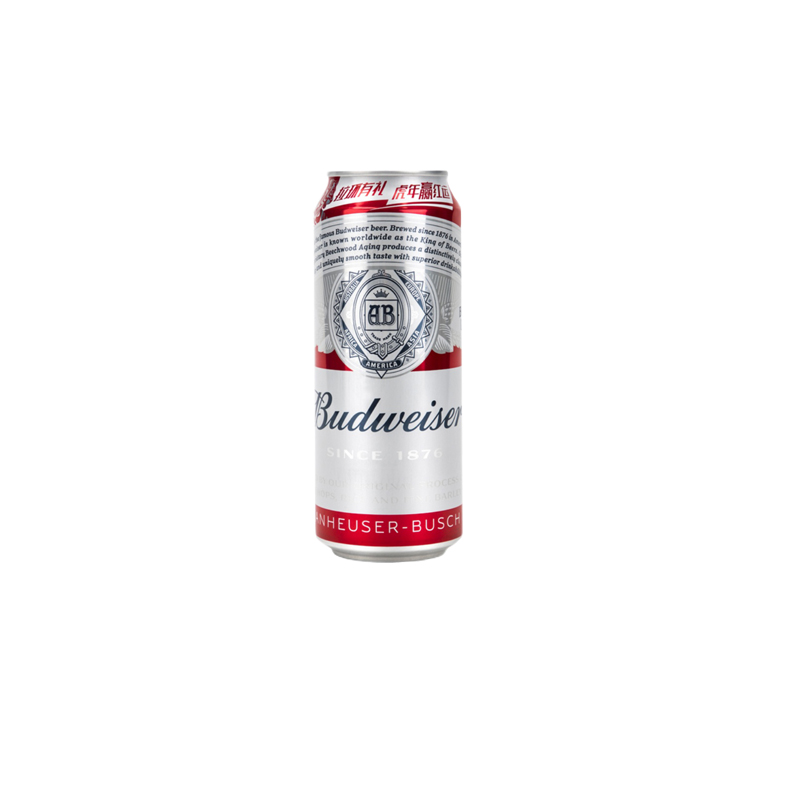 国产百威Budweiser百威啤酒500ml*12罐听装小麦醇正易拉罐装 - 图1