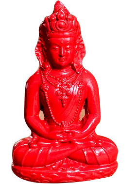 保真帝王红朱砂地藏王菩萨吊坠男女盘坐十二生肖属相守护本命佛挂