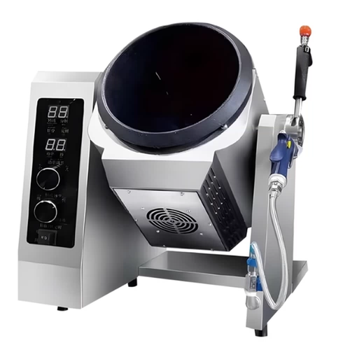 御灵 Большой автоматический вок, машина для жареной лапши, автомат для приготовления пищи, коммерческая машина для жарки риса, роликовый вок, машина для жареной лапши