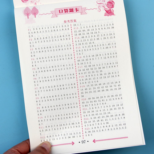 小学生二年级数学口算题卡2年级下册人教版同步表内除法乘除加减混合运算有余数的除法整百整钱克与千克1000以内加减法口算练习册 - 图3