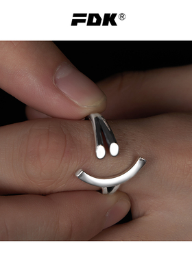 开口戒指男情人节礼物