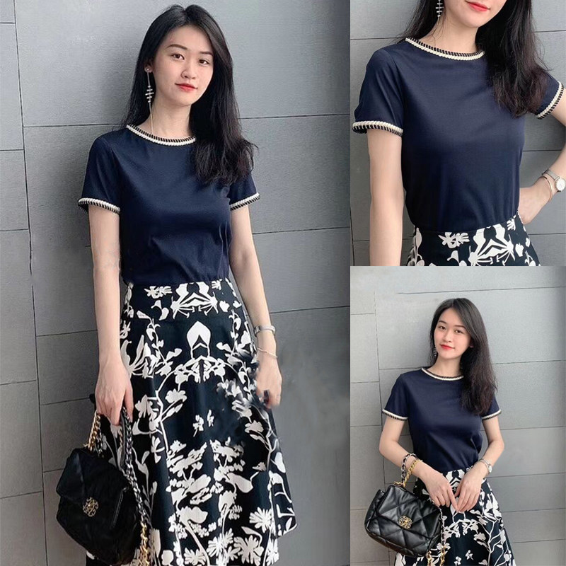 阿玛施旗舰店官网女2020年新款t恤 欧阿玛施旗女装T恤