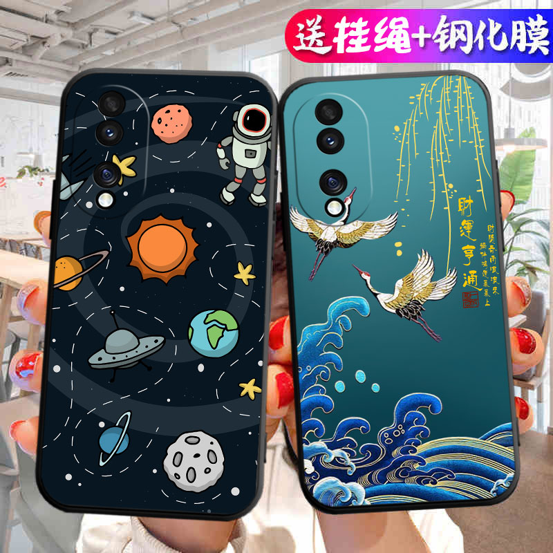 适用荣耀80GT手机壳honor80GT保护套5G华为卡通新款AGT一AN00液态硅胶TG全包防摔8ogt男女AGTAN超薄高级感软 - 图2