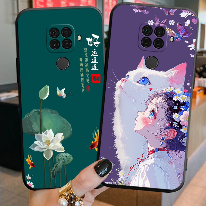 华为nova5Z手机壳spn一al00n0va液态硅胶spnaloo全包a防摔nava男nowa女novo软壳note国潮nove外壳适用 - 图2