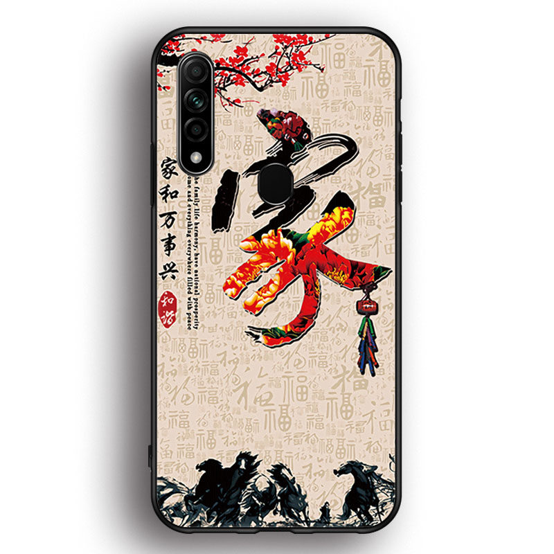 OPPO A8手机壳PDBM00送钢化膜0pp0a8卡通新款简约opooa8网红oopoa8个性硅胶o0poa8防摔pdbmoo全包opρoa男女 - 图3