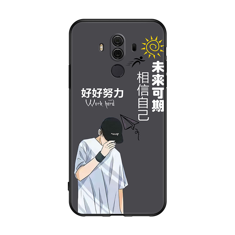 适用于华为mate10Pro手机壳hw硅胶HUAWEI MATE10pro卡通bla-aloo简约BLA-AL00网红Mate 10 Pro防摔mato10pro - 图3