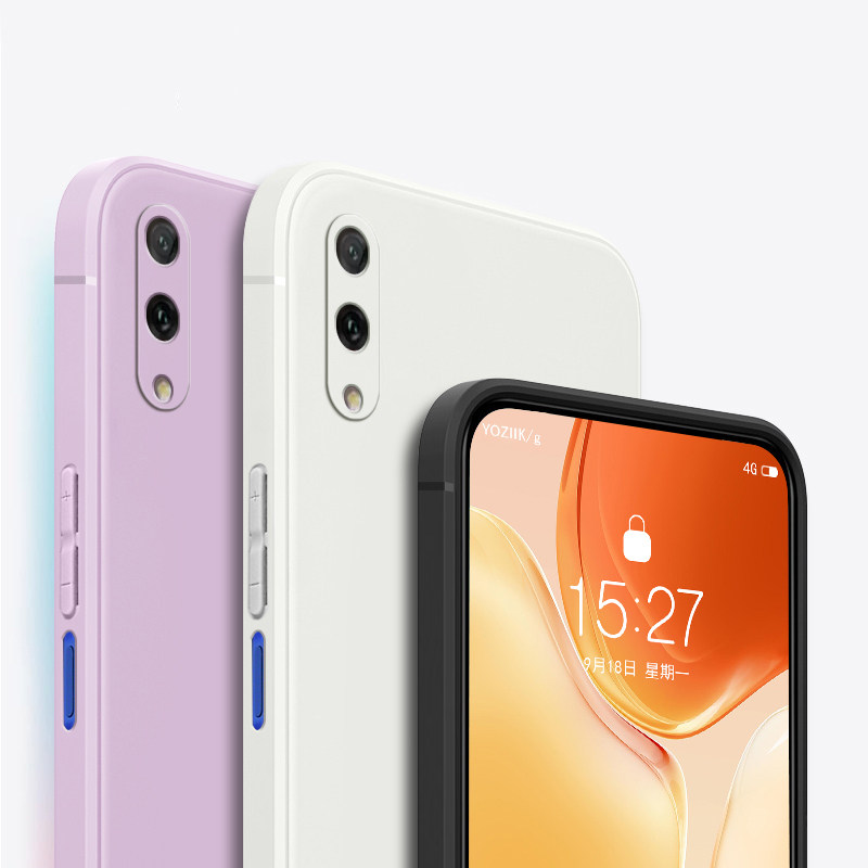 适用华为畅享9E荣耀jat一al00手机壳jat-aloo畅玩8a直边软套jataloo硅胶mrdal防摔MRD-tl00简约honor八A纯色 - 图3