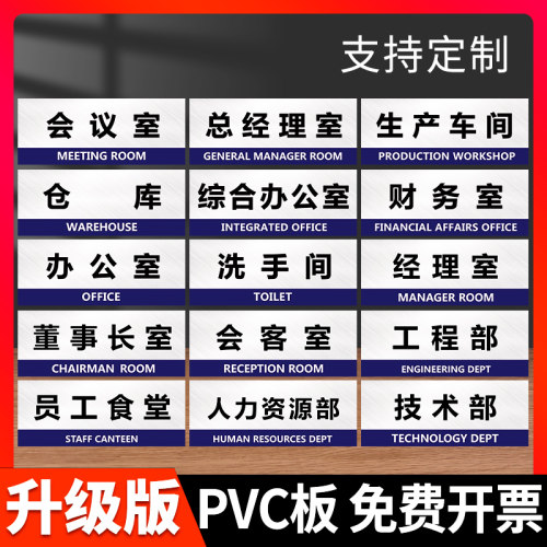 工厂生产车间区域划分标识牌分区牌产品分类牌公司企业亚克力办公室门牌定制总经理董事长厂长仓库财务室挂牌-图0