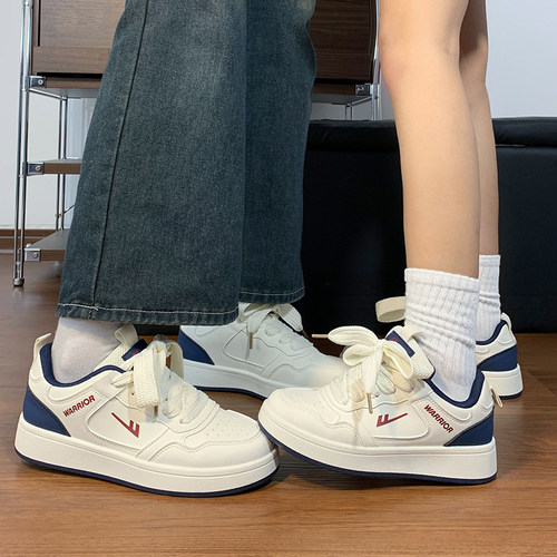 回力情侣鞋厚底板鞋男女同款春季百搭ins潮鞋美式户外男女小白鞋 - 图0