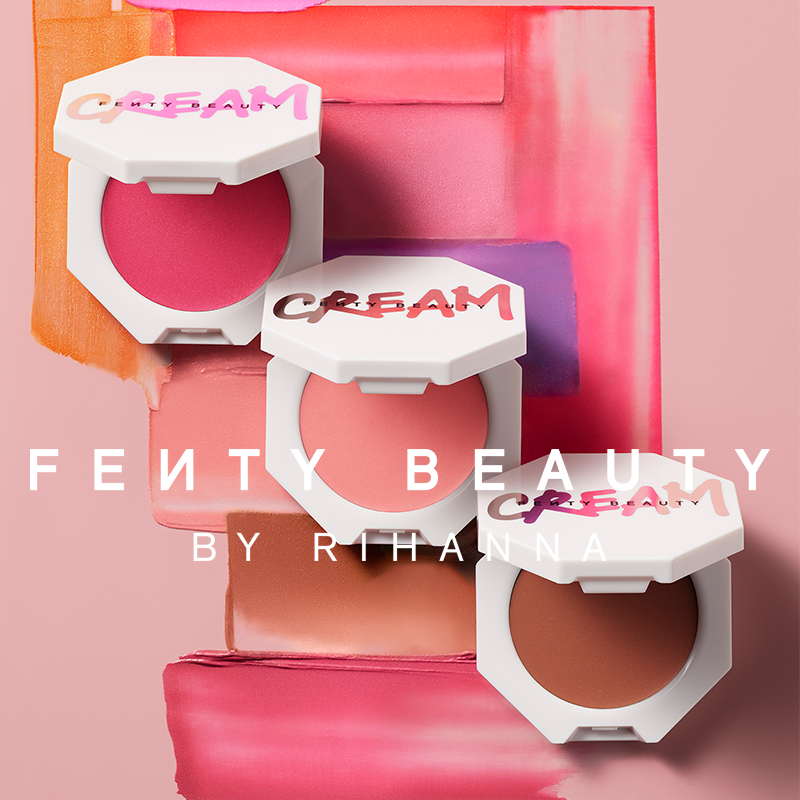 Fenty Beauty海外旗舰店FENTY BEAUTY蕾哈娜新品Cheeks Out腮红膏眼唇多用工具2