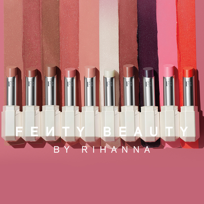 Fenty Beauty海外旗舰店【99抢购】FENTY BEAUTY蕾哈娜光采魔棒滋润唇膏润泽百搭色彩闪耀1