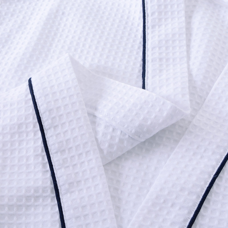 秋若薇华夫格男女吸水儿童夏浴袍 秋若薇睡袍/浴袍