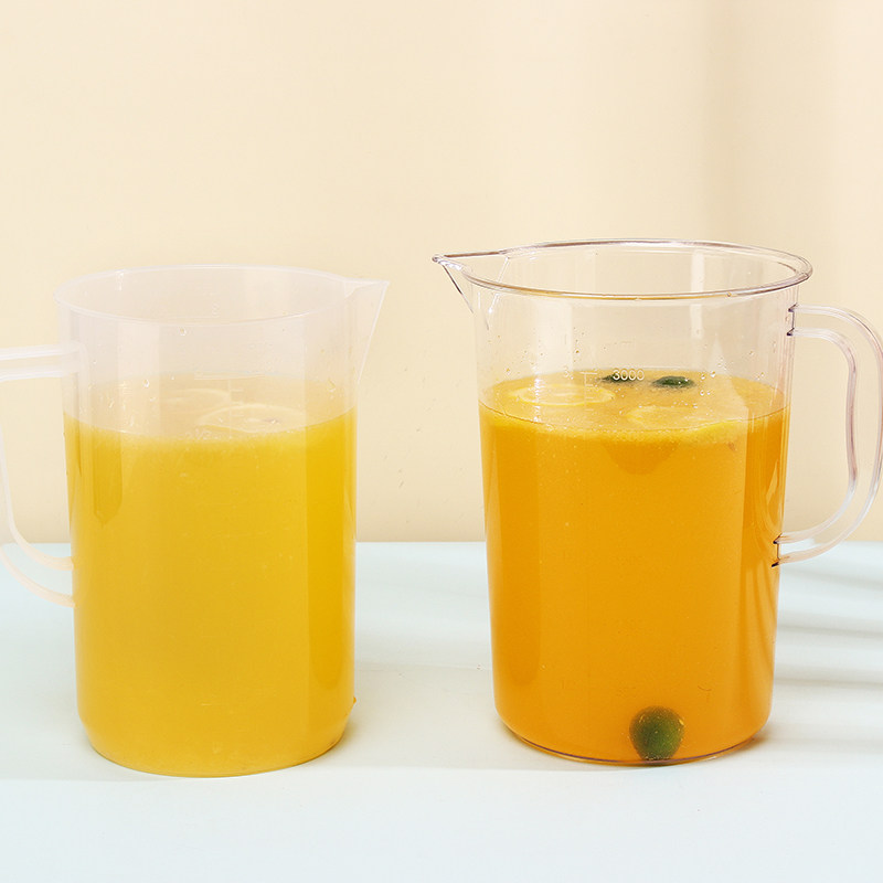 新款亚克力高透PC加厚量杯奶茶店专用大容量耐摔高温双刻度计量杯,淘宝优惠券,粉丝福利购,淘宝优惠卷