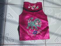 Lan] 19112 appliqued lion with purple kampon shoulder.