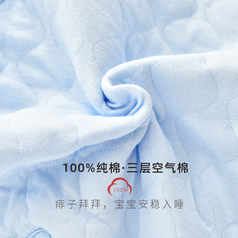 婴儿睡袋春秋薄夹棉儿童防踢被秋冬厚款宝宝纯棉分腿睡袋四季通用