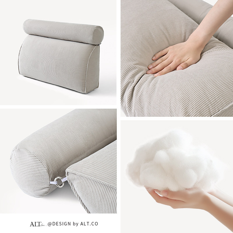榻榻米床头靠垫软包护腰靠枕靠背孕妇沙发抱枕床上看书玩手机枕头,淘宝优惠券,粉丝福利购,淘宝优惠卷