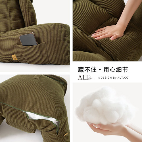 床头靠垫软包大靠背懒人床上靠背枕沙发护腰垫卧室老人玩手机神器 - 图3