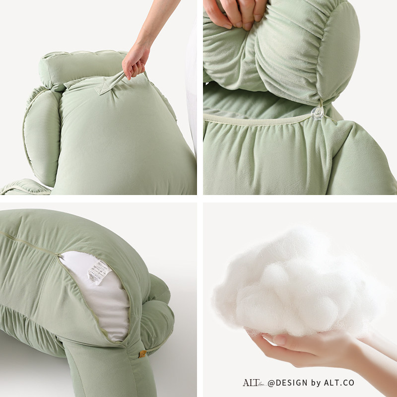 2025新款床头靠垫软包大靠背床上看书靠枕玩手机护颈护腰孕妇枕头,淘宝优惠券,粉丝福利购,淘宝优惠卷