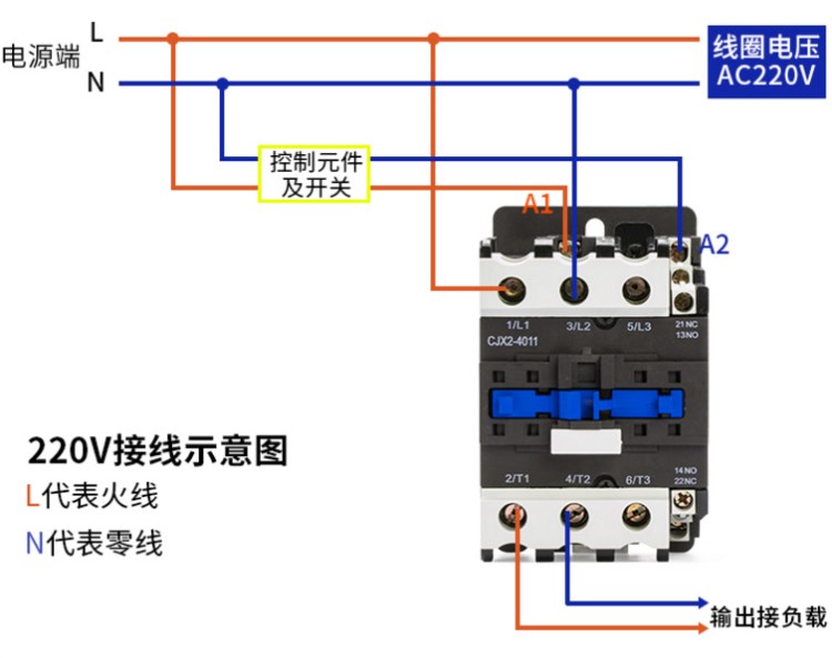 上海人民交流接触器CJX2 4011 5011 6511 8011 951 银点品质 包邮 - 图1