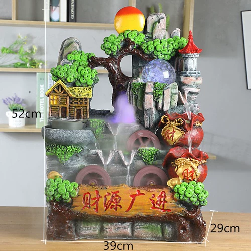 Sansui, чай «Горное облако», фонтан, увлажнитель воздуха, на удачу, подарок на день рождения