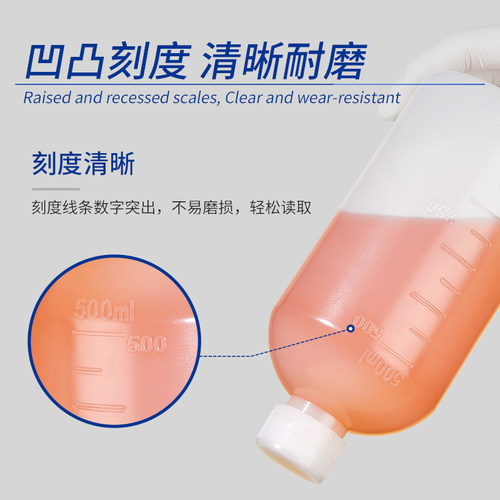 PE聚乙烯塑料试剂瓶广口样品瓶大口取样瓶100ml250ml500ml1000m - 图1