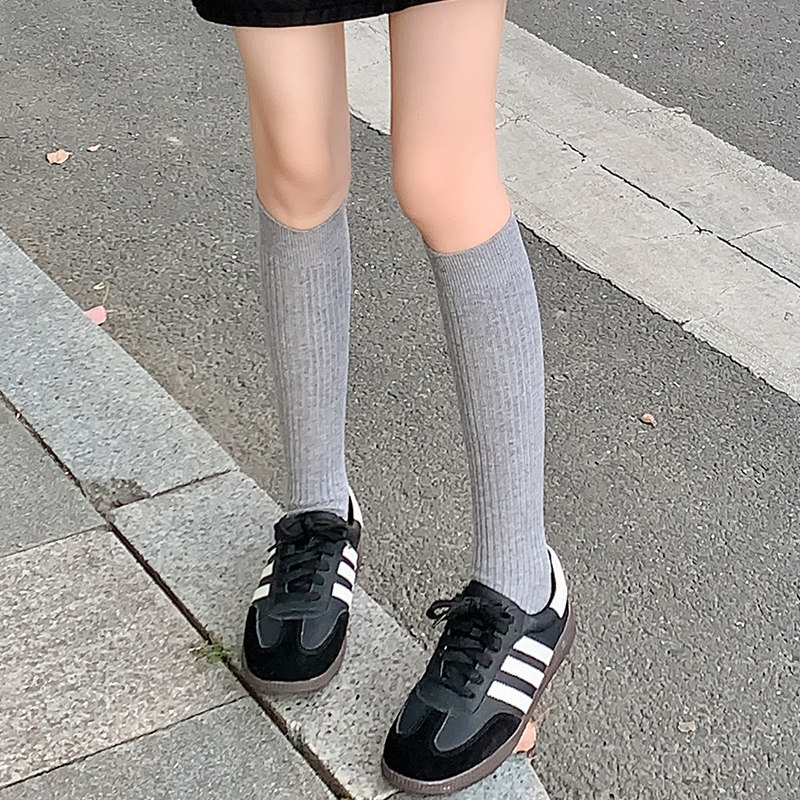 羊绒小腿袜子女中筒袜冬季加厚保暖miu风配靴子羊毛堆堆袜长筒袜,淘宝优惠券,粉丝福利购,淘宝优惠卷