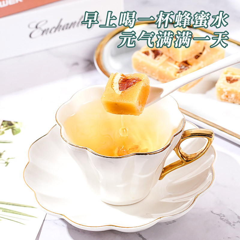 柠檬蜂蜜冰糖块水果茶冷泡茶包 沁晚香组合型花茶