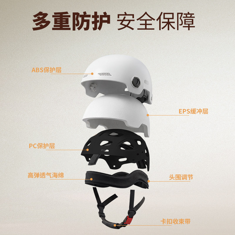 Electric vehicle and motorcycle all-season helmet for men and women