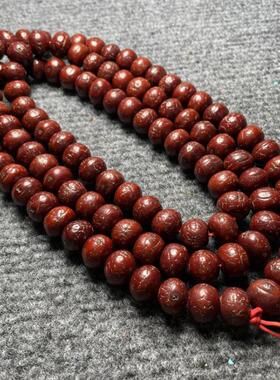 包浆尼泊尔老凤眼菩提108颗 佛珠手链原桩小凤眼菩提 12mm