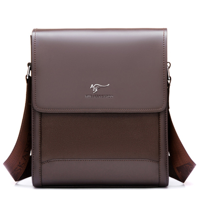 真皮男包单肩包斜挎包商务小背包