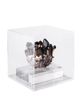 简约现代样板间客厅茶几桌面酒具酒杯摆件艺术水晶装饰品托盘摆设