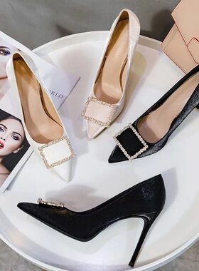 样板间高档鞋子高跟鞋女装鞋子套装鞋柜衣帽间摆设全屋定制装饰品