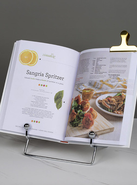 样板间厨房装饰食谱菜谱书架硬壳真书英文西餐厅美食杂志软装摆件