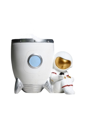 现代样板间儿童房太空主题摆件男孩房航天员火箭模型桌面软装饰品