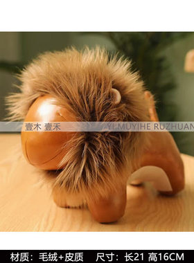 现代样板间儿童房洞洞板创意异型书木偶人主题软装饰品艺术摆件