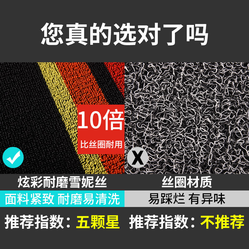 斯柯达晶锐脚垫专用汽车内饰用品老款车垫地垫丝圈地毯主驾驶全套-图3