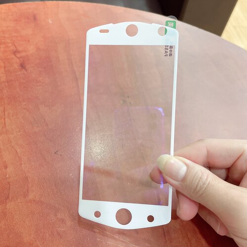 适用美图M8S粉色钢化膜t8s全屏覆盖m8白色保护膜m6白边高清贴膜T9黑色防爆玻璃T8彩色手机膜m8s防指纹女款膜 - 图1