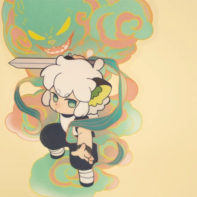 【香菜面包】预售 罗小黑战记虎年门神立牌无限小黑2022年桌,淘宝优惠券,粉丝福利购,淘宝优惠卷