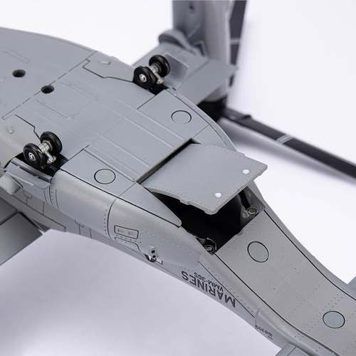 V22鱼鹰旋翼飞机仿真合金模型MV-22运输直升机收藏摆件礼品1:72-图1