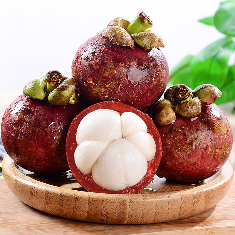 炜顿旗舰店炜顿泰国进口山竹新鲜水果2斤大果现货热带孕妇水果当季整箱顺丰0