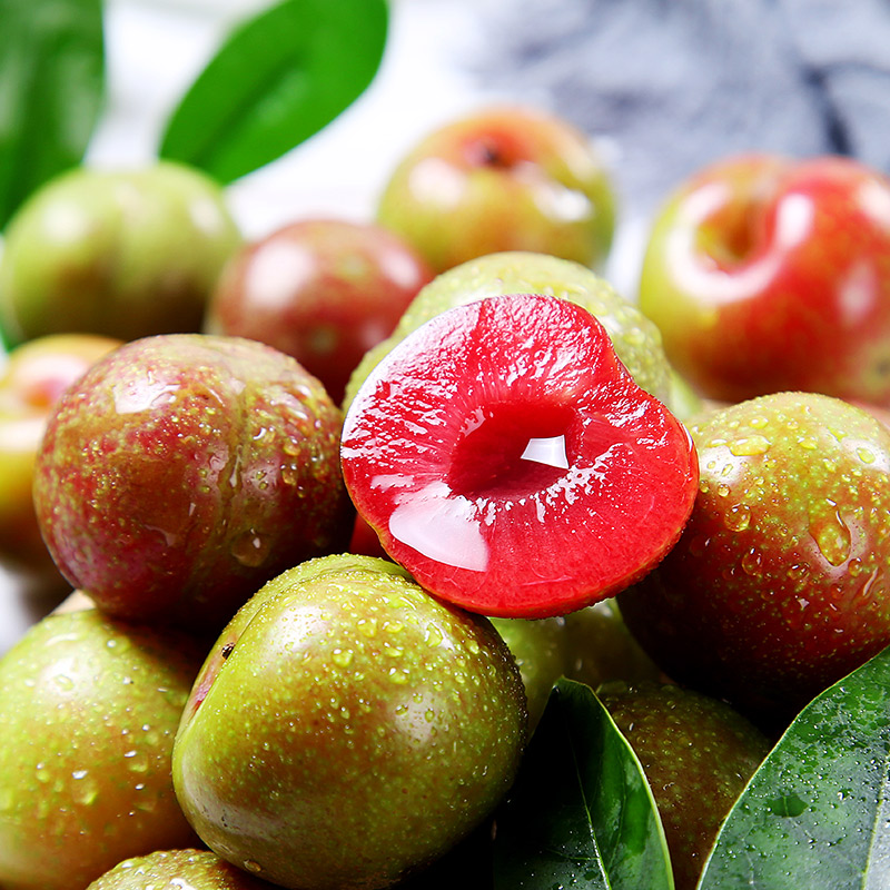 炜顿旗舰店炜顿 广东钱排三华李当季水果新鲜现货红心李整箱山华李子 发顺丰1